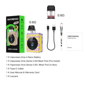 Vaporesso Xros Nano 4 Pod Kit