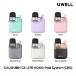 Uwell Caliburn G3 Lite Koko Pod Kit - Compact and Stylish Vaping Device Available in Pakistan