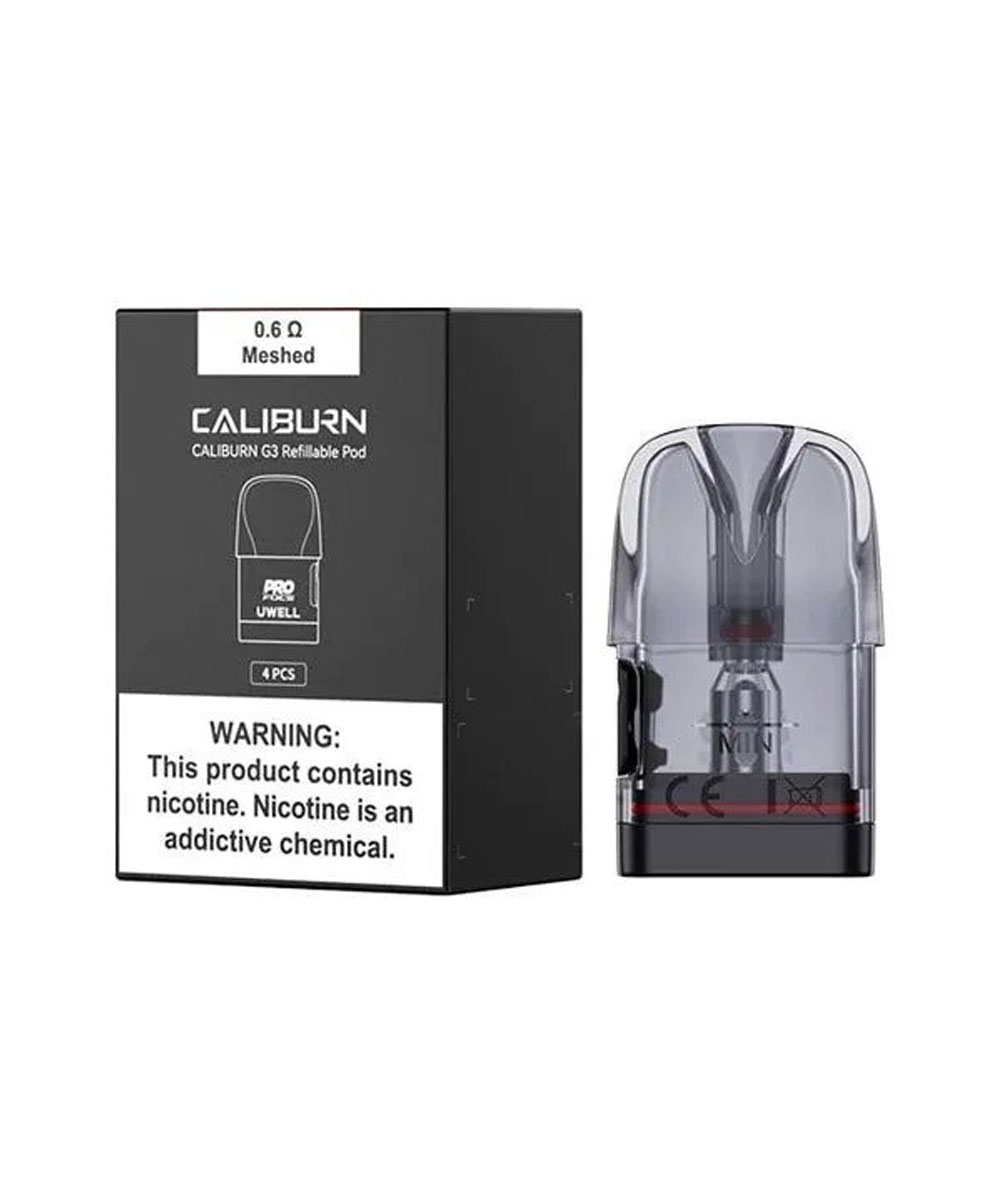 Uwell Caliburn G3 Replacement Pods mesh coil Cartridge