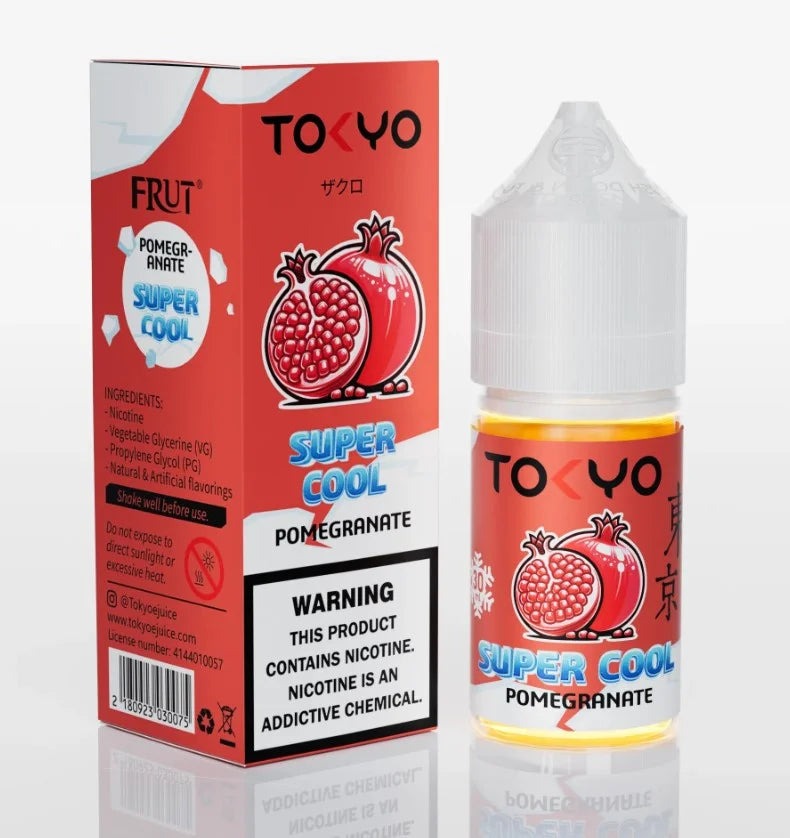 TOKYO SUPER COOL POMEGRANATE ICE 30ML